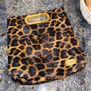 Cutler Leopard Print Women's Clutch Bag